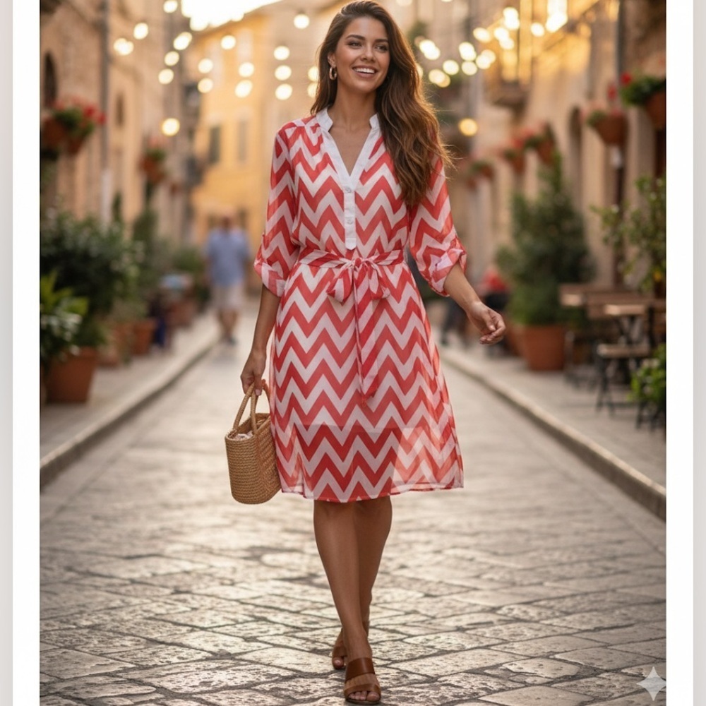 Chevron Dress